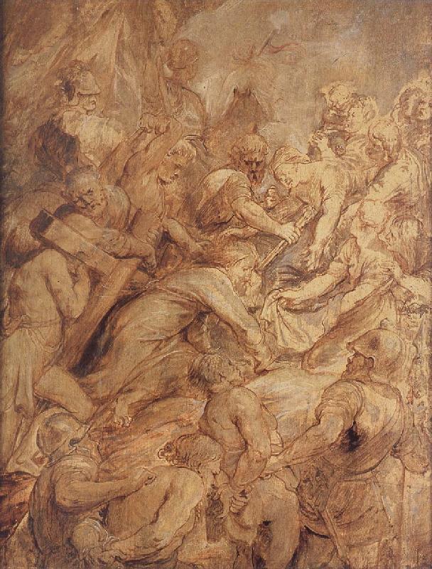 Peter Paul Rubens Go up the cross oil painting image